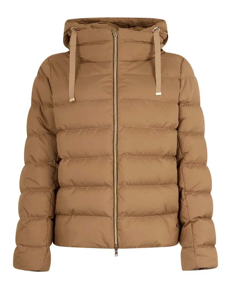 Herno quilted hooded jacket - Braun Braun