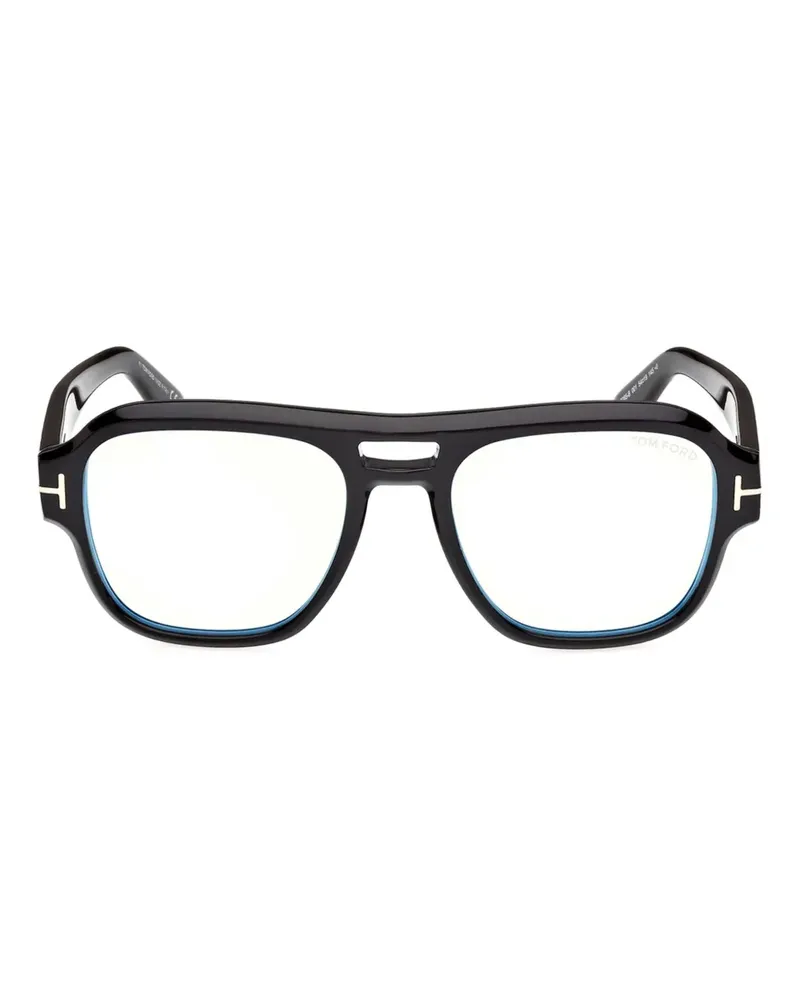 Tom Ford Navigator pilot-frame glasses - Schwarz Schwarz
