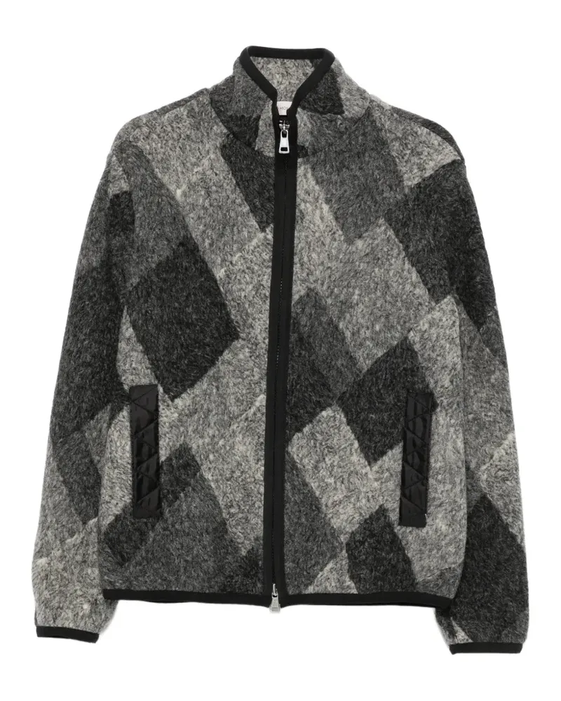 Moncler Jacke mit Reißverschluss - Grau Grau