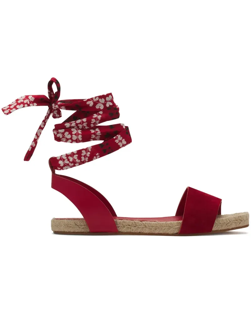 Lanvin Sandalen aus Leder - Rot Rot
