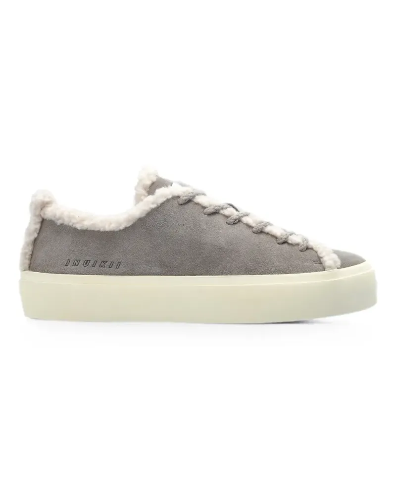 INUIKII Shearling Low Sneakers - Grau Grau