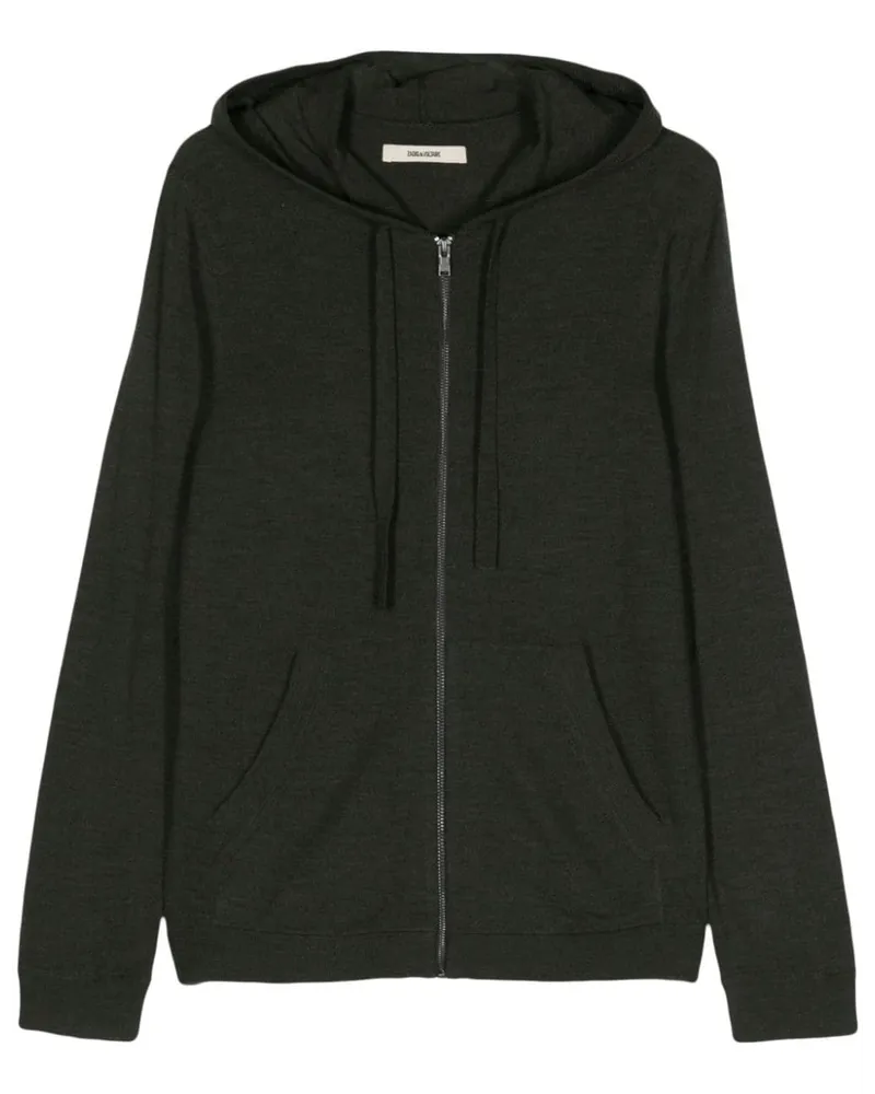 Zadig & Voltaire Kapuzenjacke mit Reißverschluss - Grün Grün