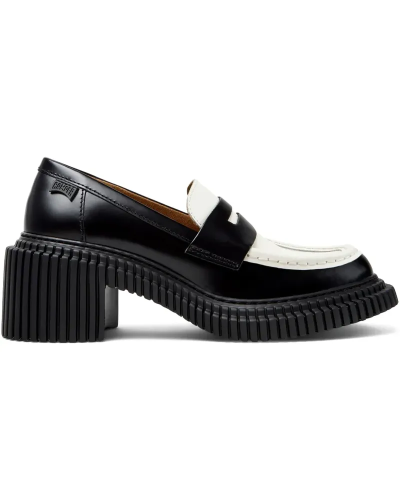 Camper platform london twins loafers - Schwarz Schwarz