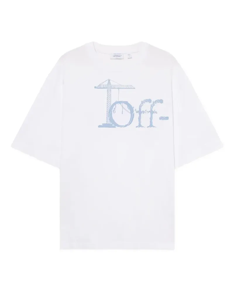 OFF-WHITE City Nature Skate T-Shirt - Weiß Weiß