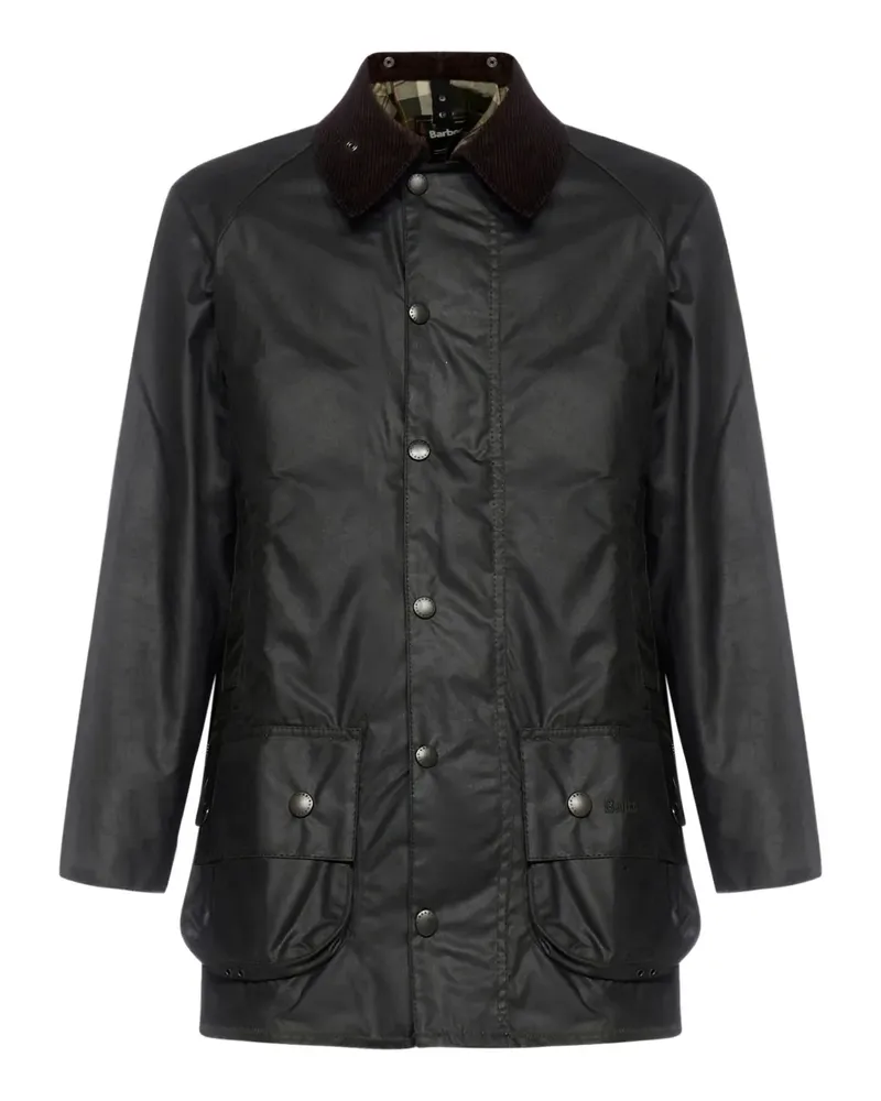 Barbour Beaufort® Mantel mit geknöpfter Tasche - Schwarz Schwarz