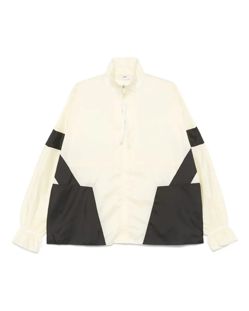AUTRY Leichte Jacke mit Logo-Print - Gelb Gelb