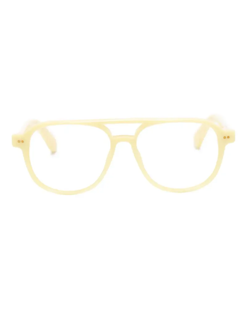 Jacquemus Altu glasses - Gelb Gelb