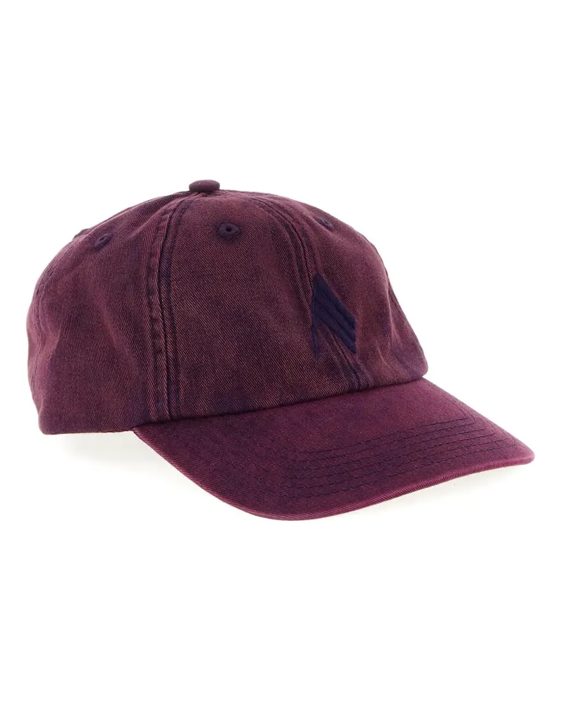 ATTICO faded logo-embroidery cap - Rot Rot