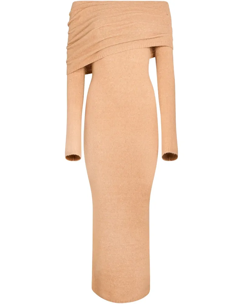 SER.O.YA Maya Maxikleid - Nude Nude