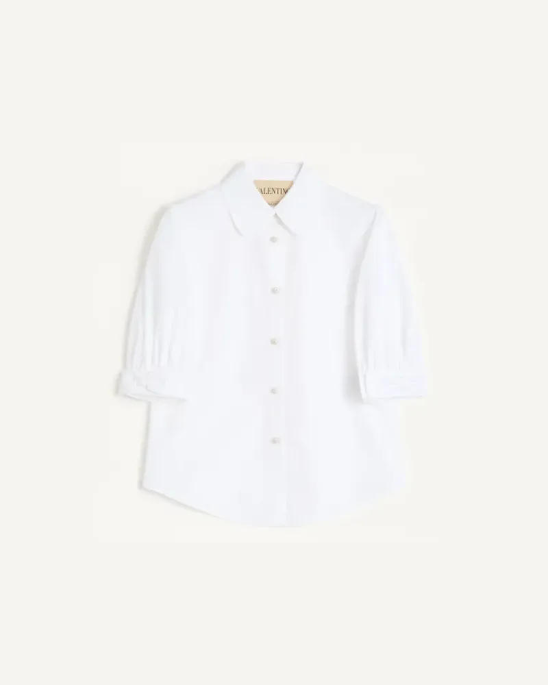 Valentino Garavani Hemd mit Puffärmeln - Weiß Weiß