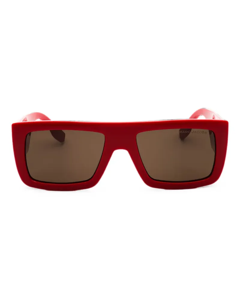 Marc Jacobs rectangle-frame sunglasses - Rot Rot