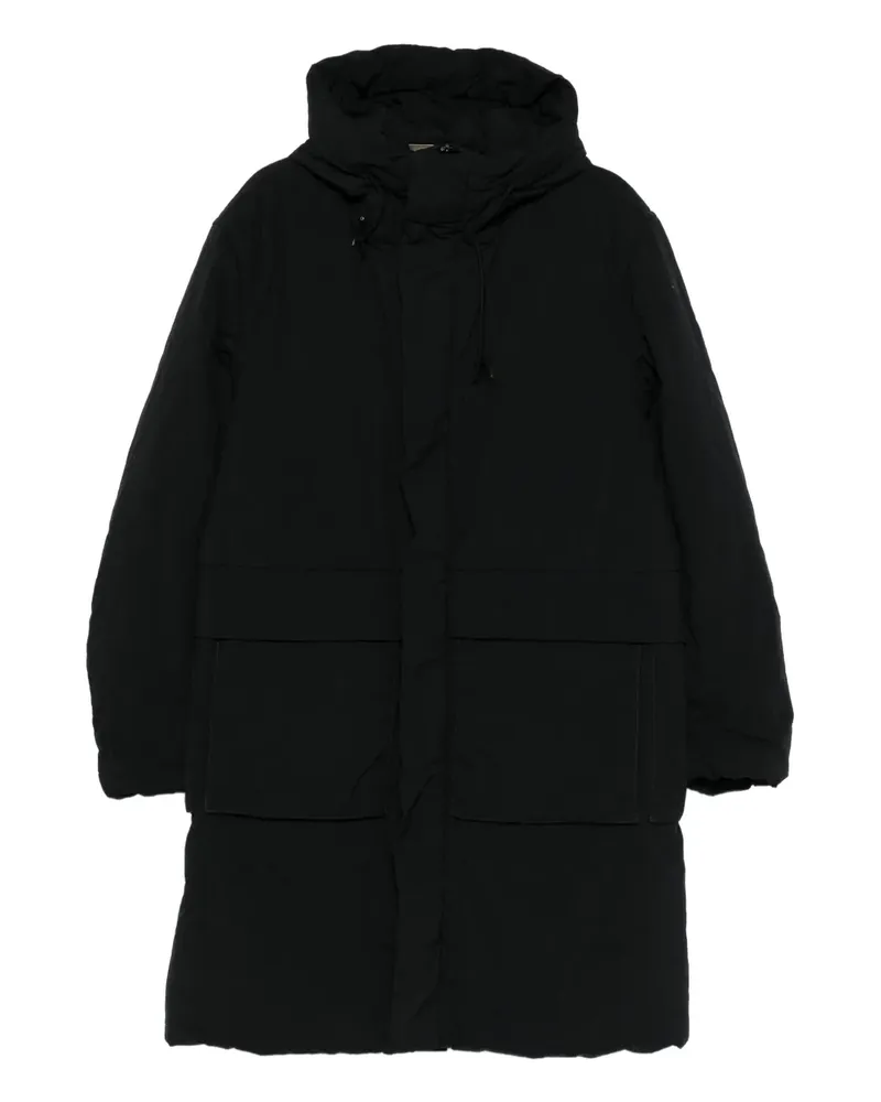 Ten c Parka mit Kapuze - Schwarz Schwarz