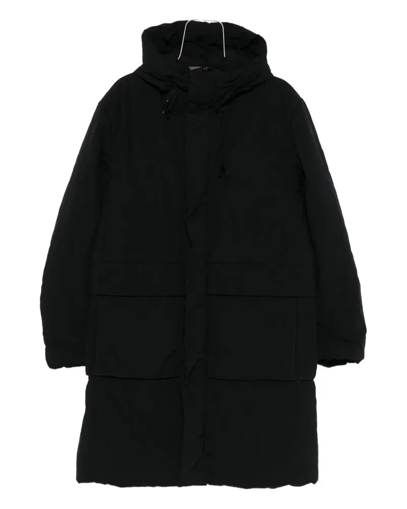 Ten c Parka mit Kapuze - Schwarz Schwarz