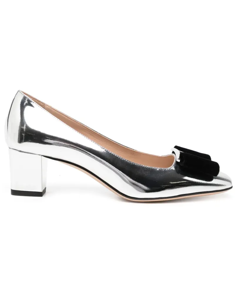 Tom Ford Pumps mit Schleife - Silber Silber