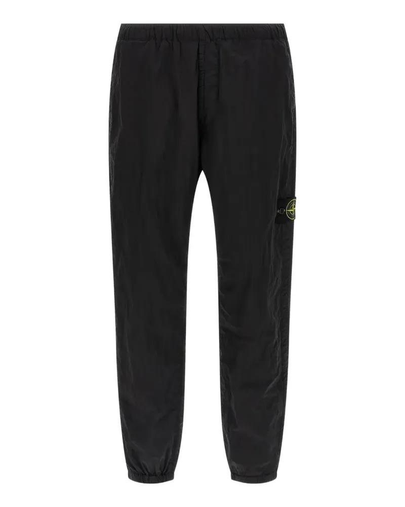 Stone Island zip trousers - Schwarz Schwarz