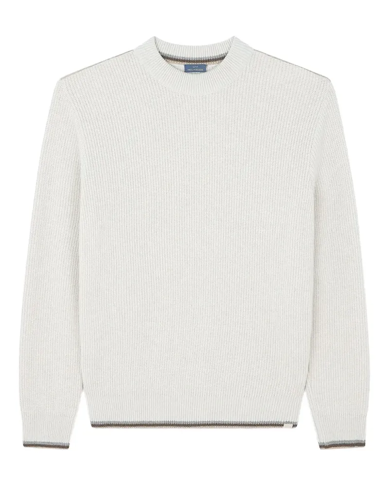Paul & Shark Gerippter Pullover - Nude Nude
