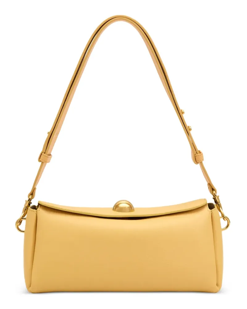 AMI Paris Carrousel Tasche aus Kuhleder - Gelb Gelb