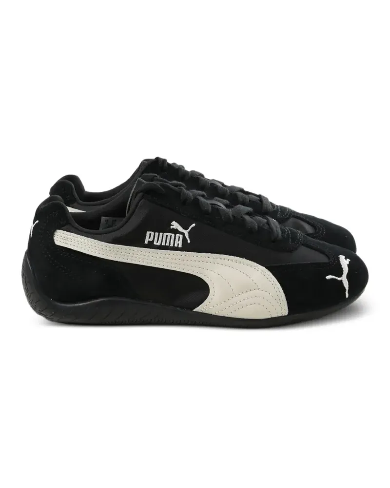 Puma Speedcat logo-embroidered panelled sneakers - Schwarz Schwarz