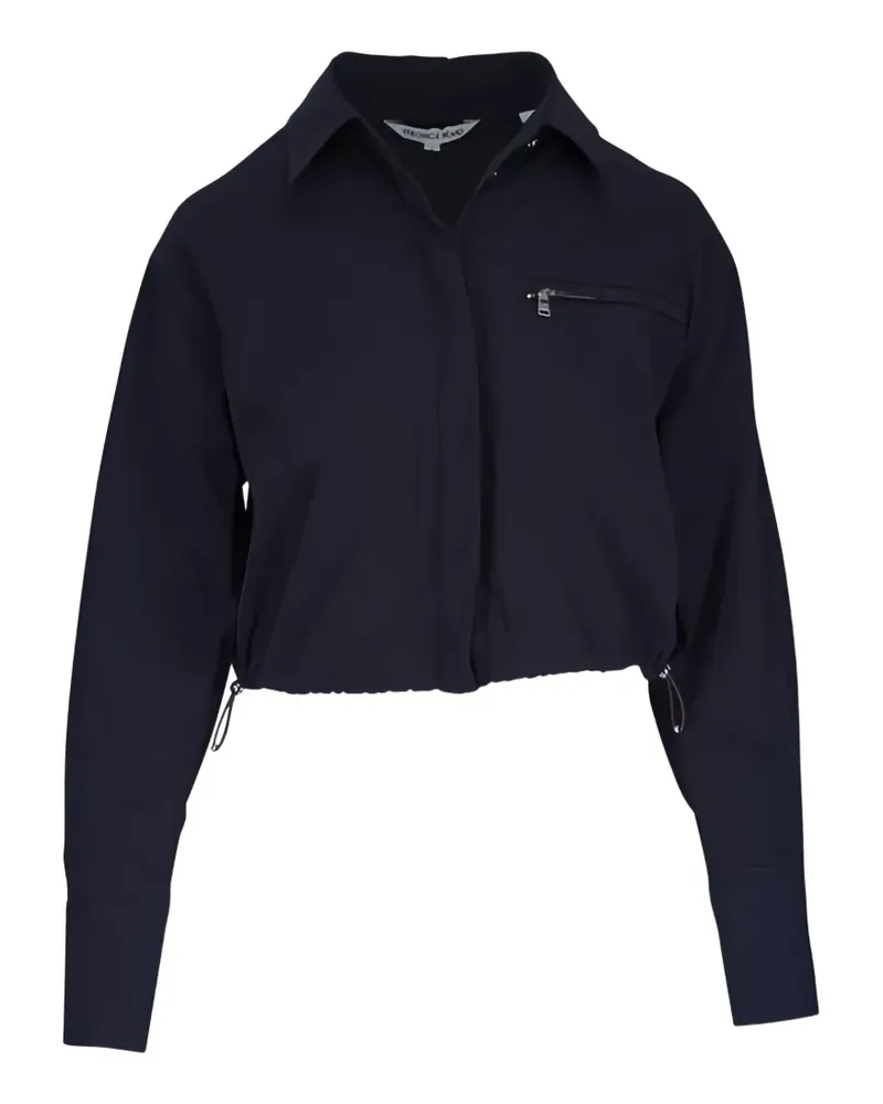 Veronica Beard Hemd mit Kordelzug - Blau Blau