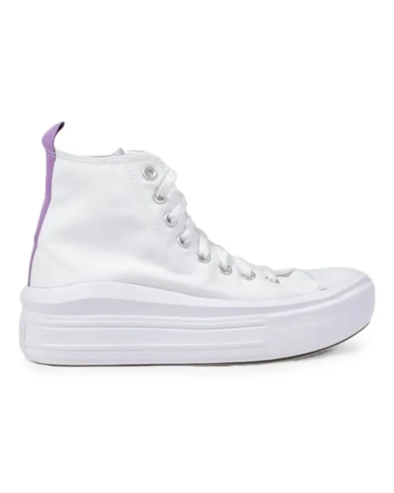 Converse Chuck Taylor Plateau-Sneakers - Weiß Weiß