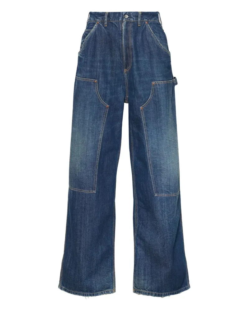 Maison Margiela Jeans im Utility-Look - Blau Blau