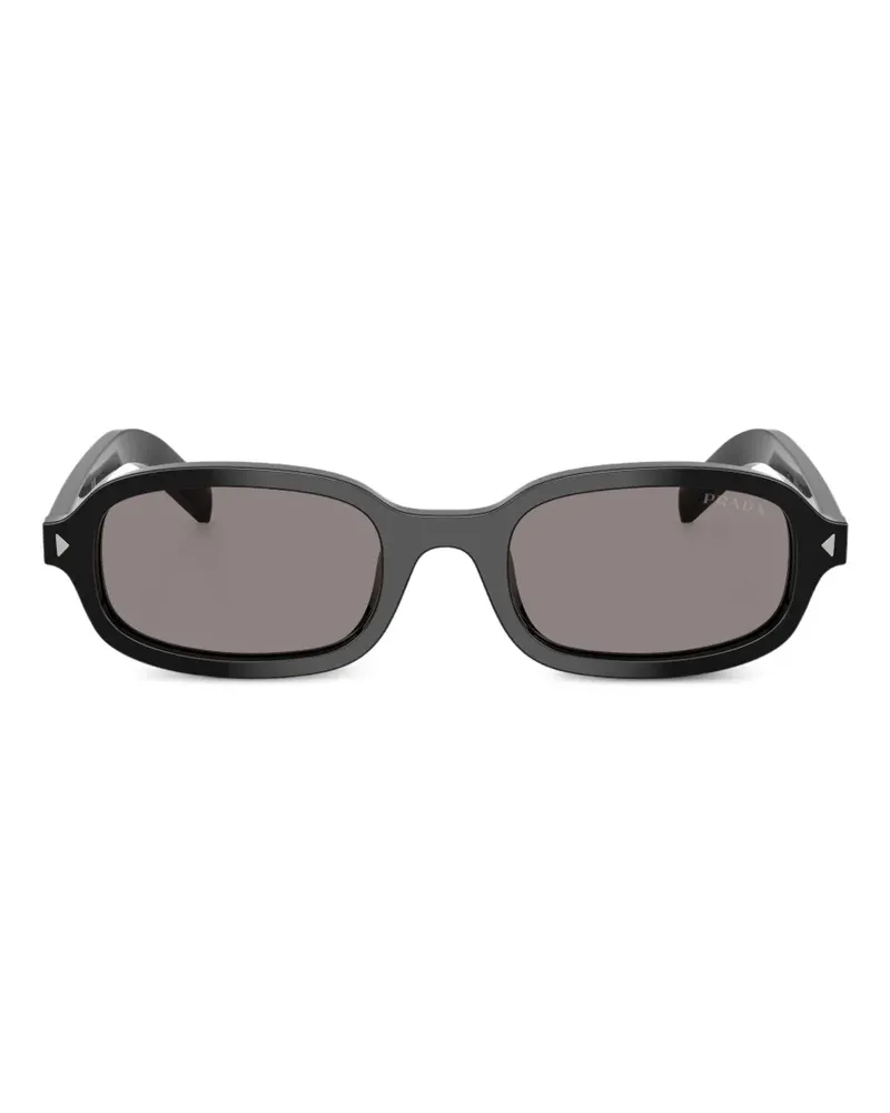 Prada Sonnenbrille mit getönten Gläsern - Schwarz Schwarz
