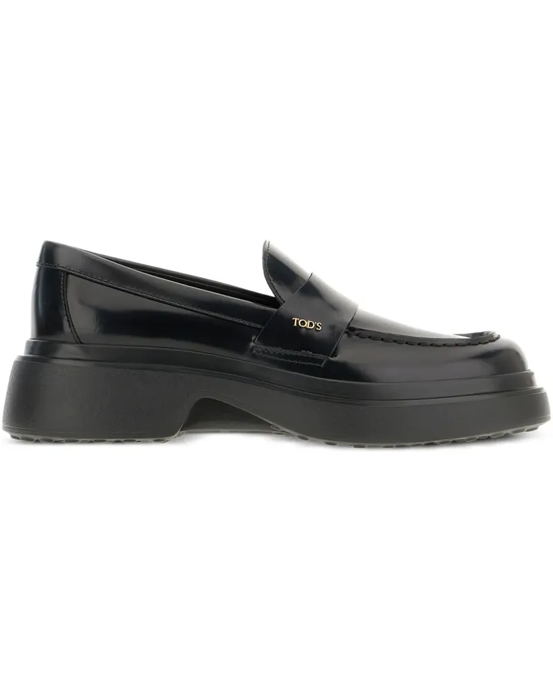 TOD'S Loafer mit Plateau - Schwarz Schwarz