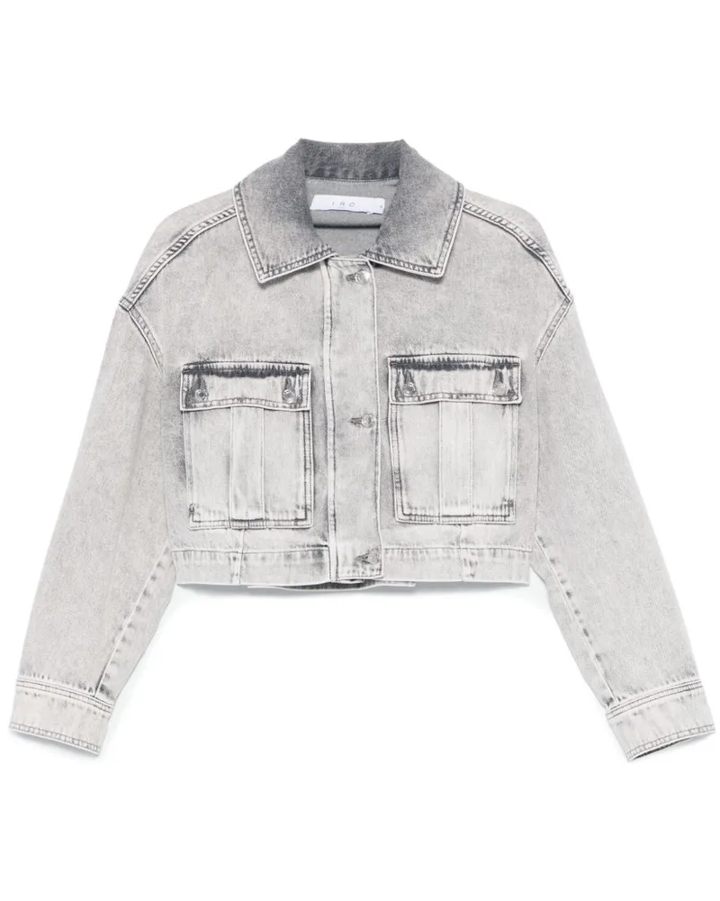 IRO Alessio Jeansjacke - Grau Grau
