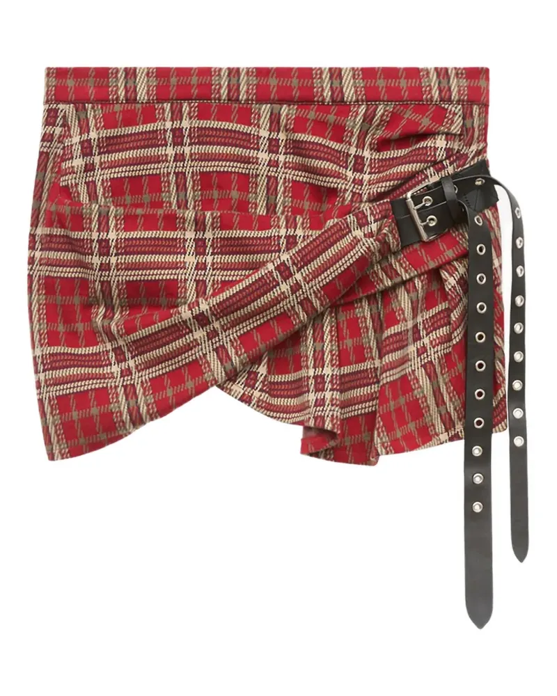 Isabel Marant Rock mit Gürtel - Rot Rot