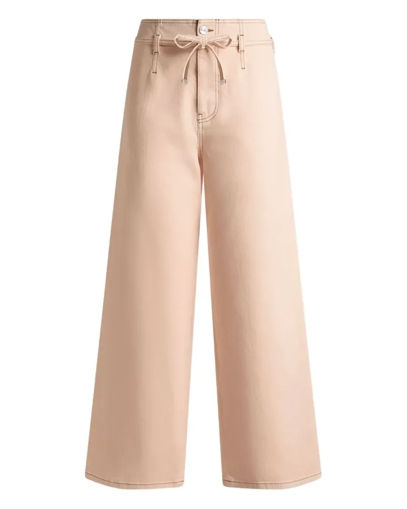 Etro Cropped-Hose mit Gürtel - Rosa Rosa
