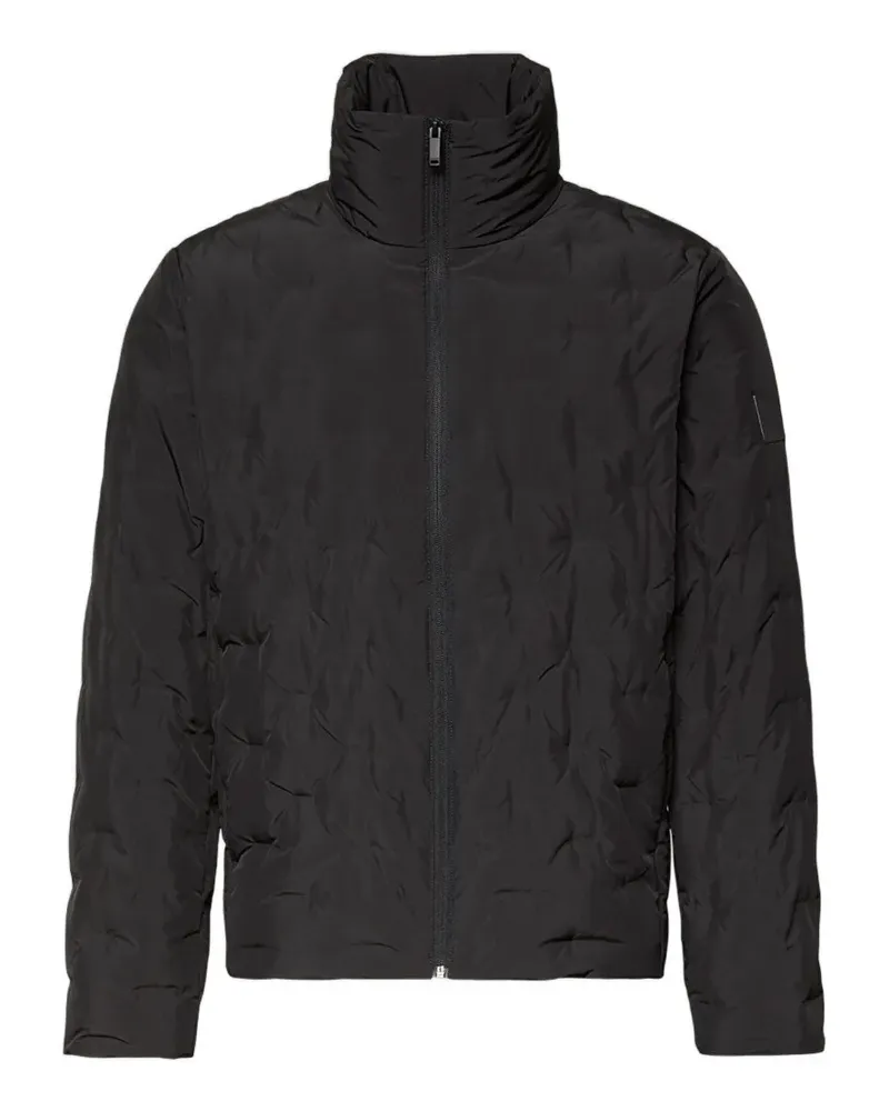Calvin Klein Gesteppte Jacke mit Stehkragen - Schwarz Schwarz