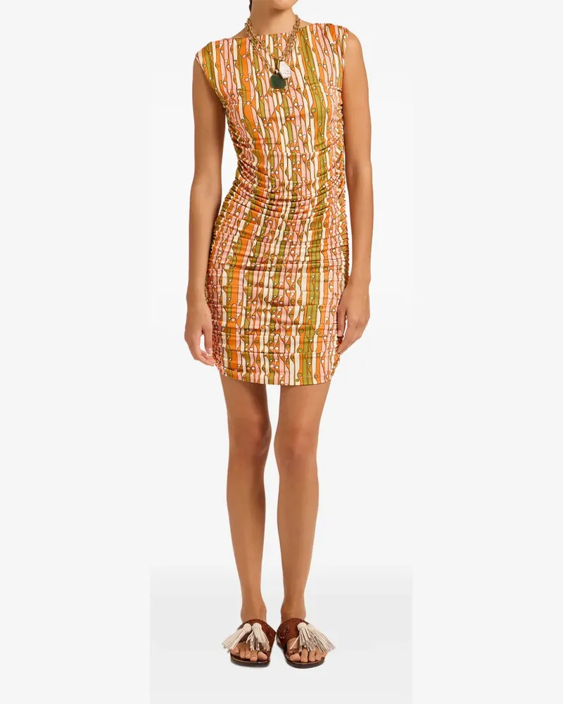 La DoubleJ Bandage Minikleid - Orange Orange