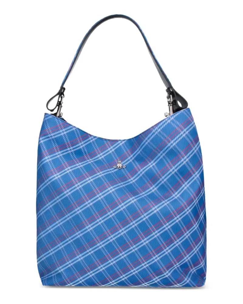 Vivienne Westwood Große Lottie Schultertasche - Blau Blau