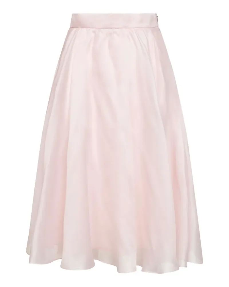 Max Mara gathered midi skirt - Rosa Rosa