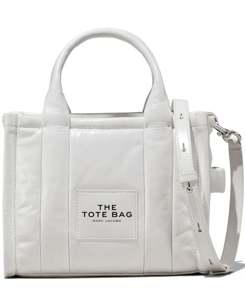 Marc Jacobs Kleine The Shiny Crinkle Tote Handtasche - Grau Grau