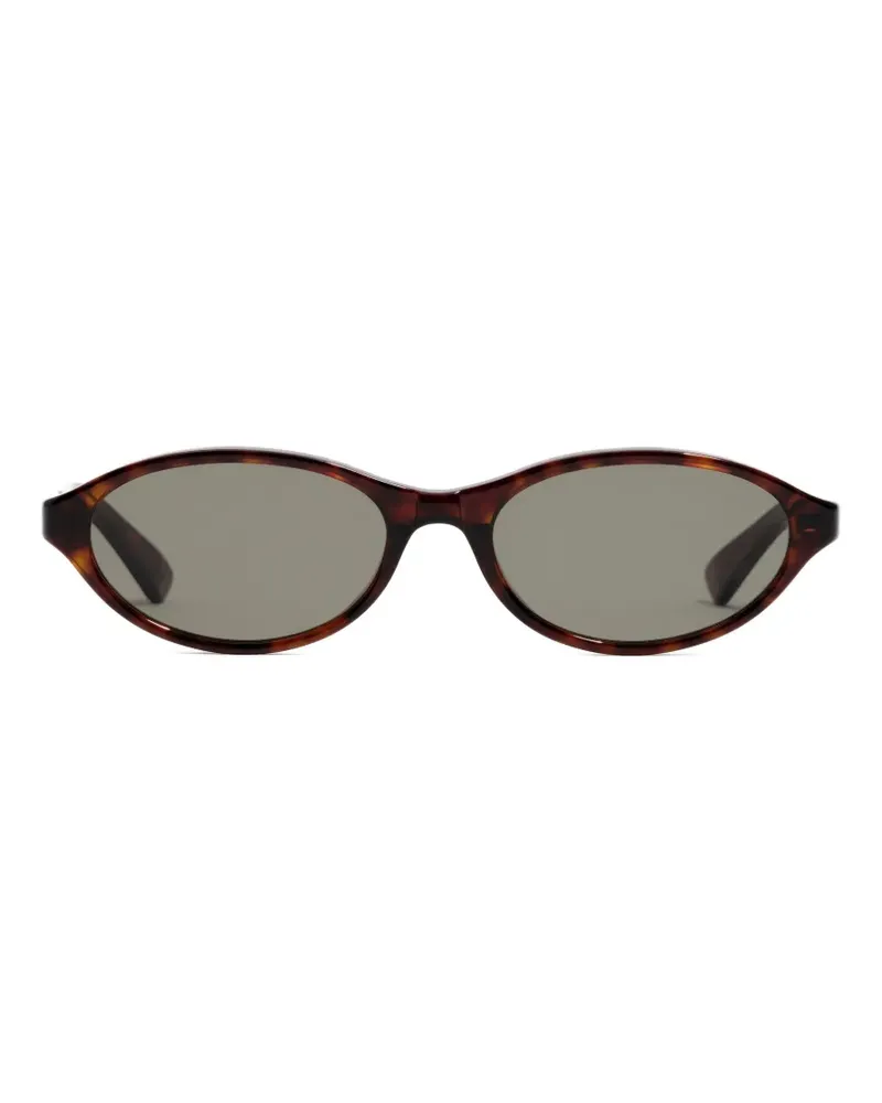 BIMBA Y LOLA Ovale Sonnenbrille in Schildpattoptik - Braun Braun