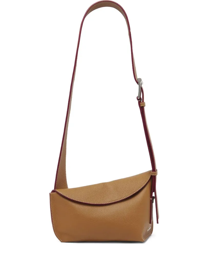 Alexander McQueen Asymmetrische Umhängetasche - Braun Braun