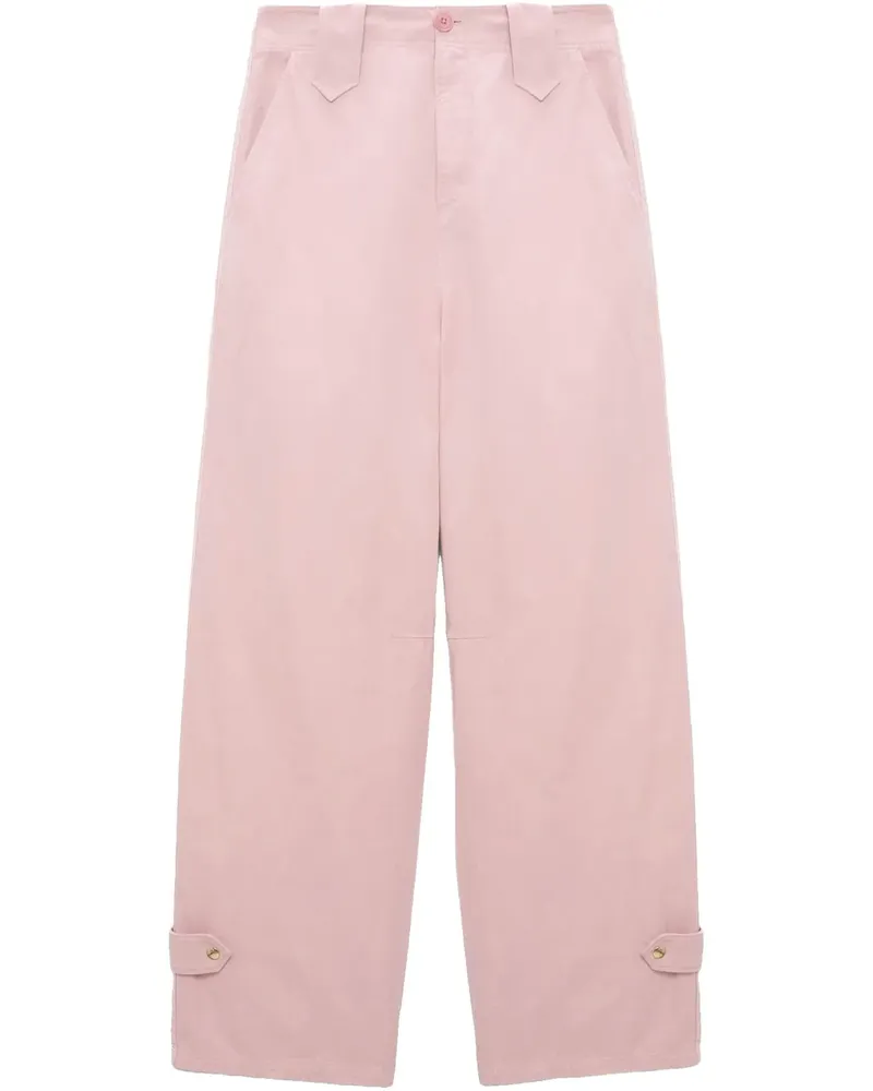 Dorothee Schumacher Adventurous Movement Cropped-Hose - Rosa Rosa