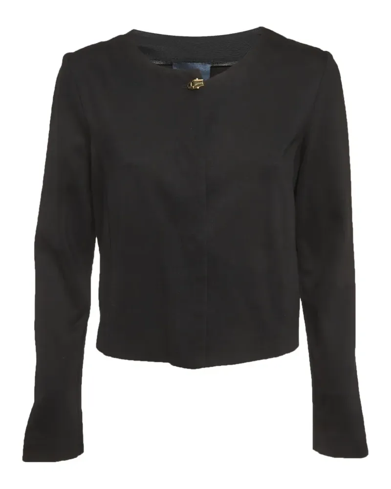 Roberto Cavalli jersey jacket - Schwarz Schwarz