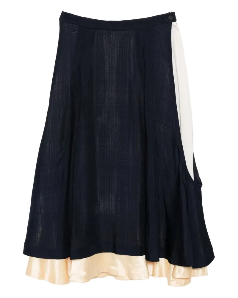 Toga Rock aus Leinen - Blau Blau