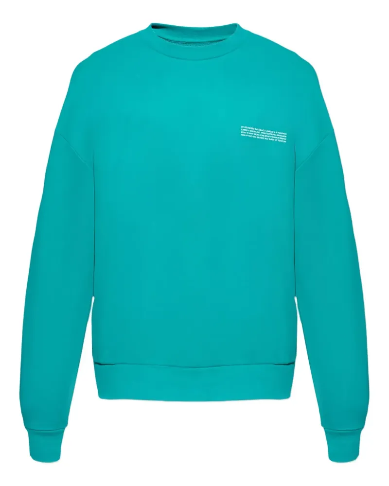 PANGAIA Sweatshirt aus Bio-Baumwolle - Grün Grün