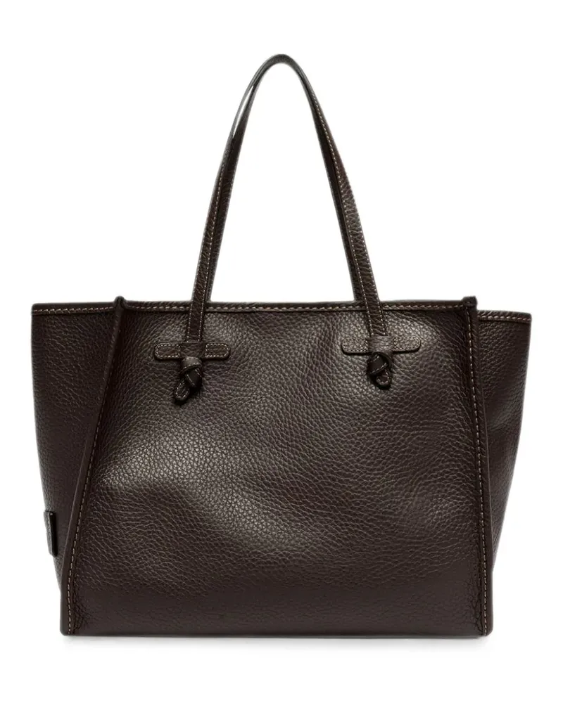 Gianni Chiarini Marcella Shopping grained leather tote bag - Braun Braun