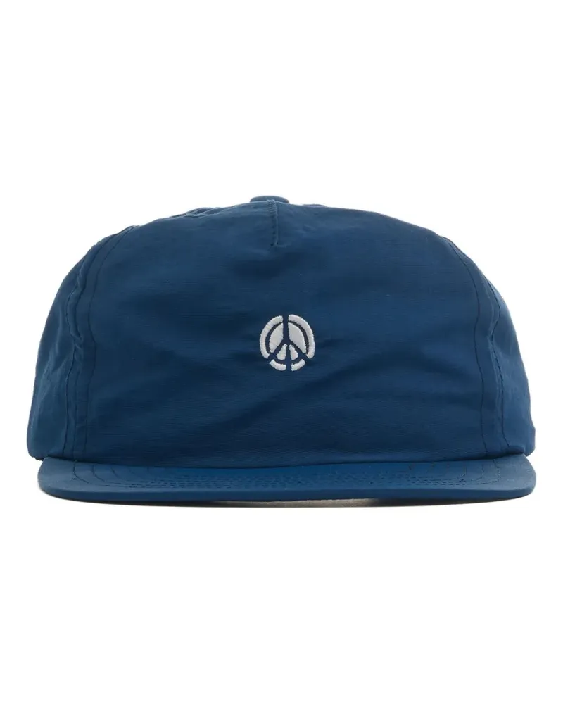 District Vision panelled cap - Blau Blau