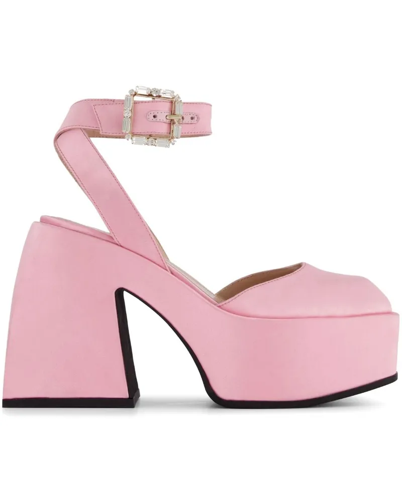 NODALETO Bulla Sofia Pumps 120mm Rosa