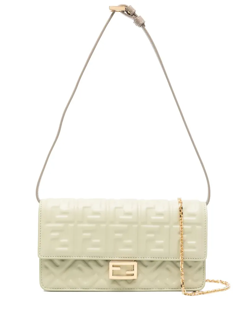 Fendi Baguette Umhängetasche - Grün Grün