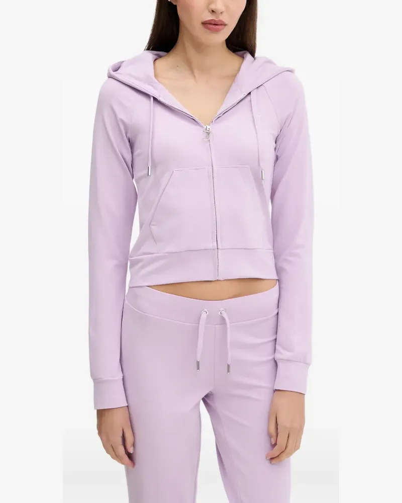 Juicy Couture Kapuzenjacke mit Reißverschluss - Violett Violett