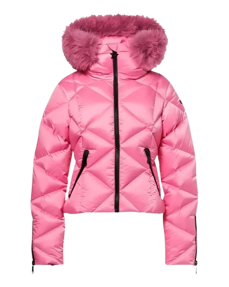 GOLDBERGH Harumi quilted faux-fur jacket - Rosa Rosa