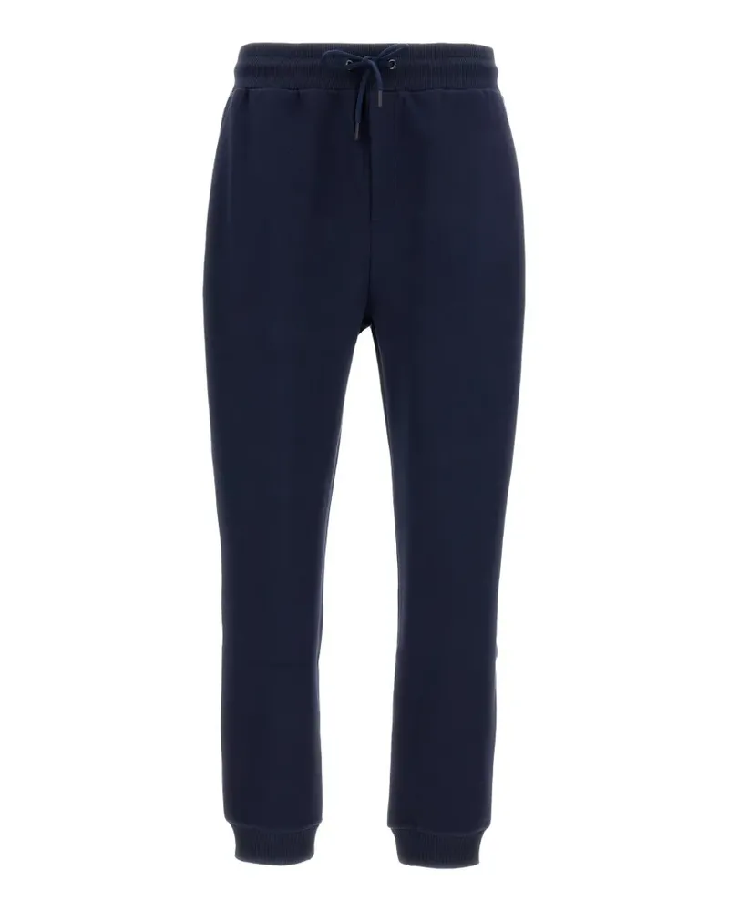 Fay drawstring patch pocket track pants - Blau Blau