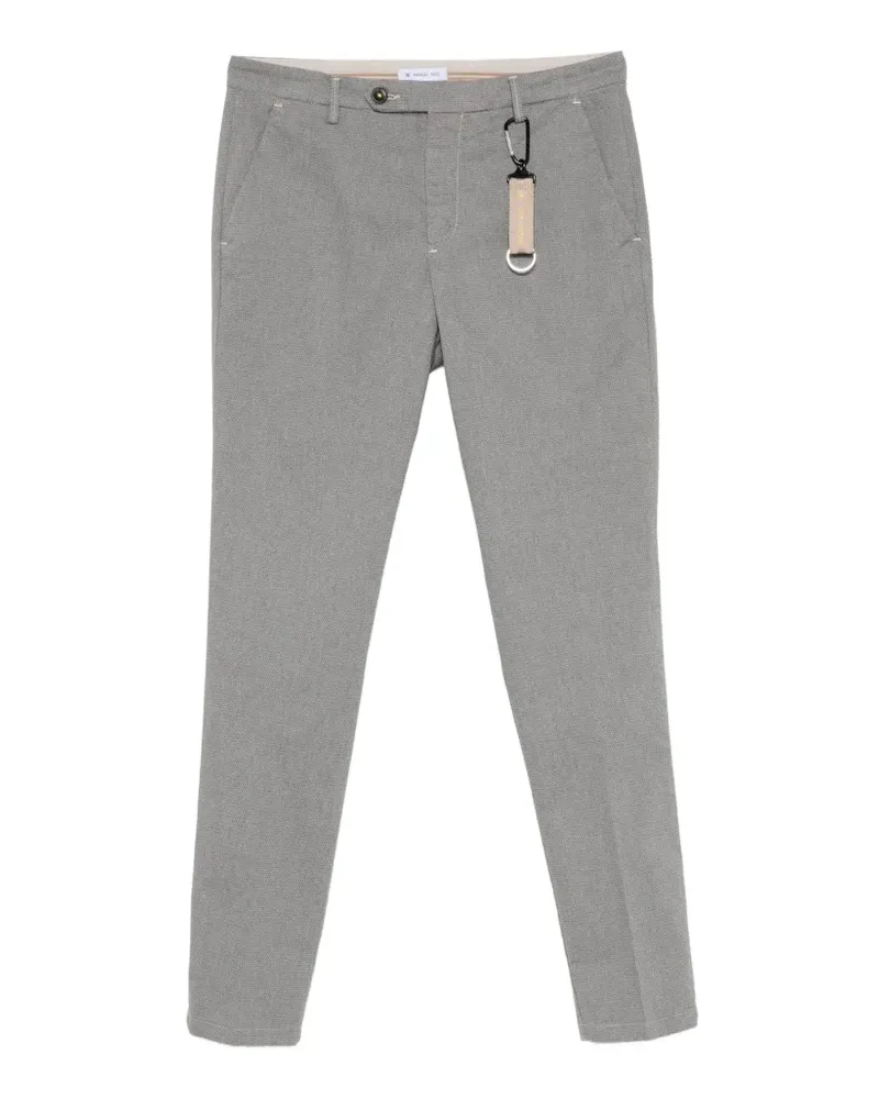 Manuel Ritz Hose mit Reißverschluss - Grau Grau
