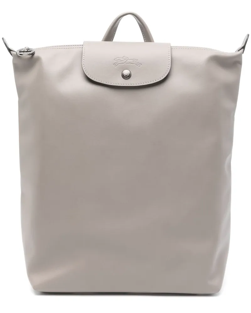 Longchamp Mittelgroßer Le Pliage Stra Rucksack - Grau Grau